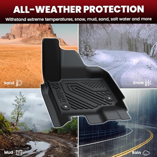 Floor Mat for 7 Seats 2025 2026 2027 Ford Expedition Max (8 Count)