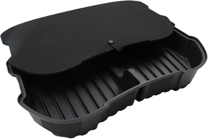 Car Front Trunk Storage Box Frunk Organizer Cargo Protective Tray Compatible For Tesla Model 3 2024 Storage Container(With Cover)