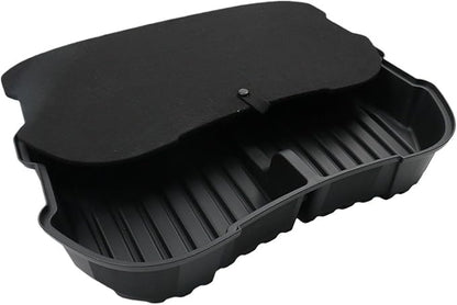 Car Front Trunk Storage Box Frunk Organizer Cargo Protective Tray Compatible For Tesla Model 3 2024 Storage Container(With Cover)