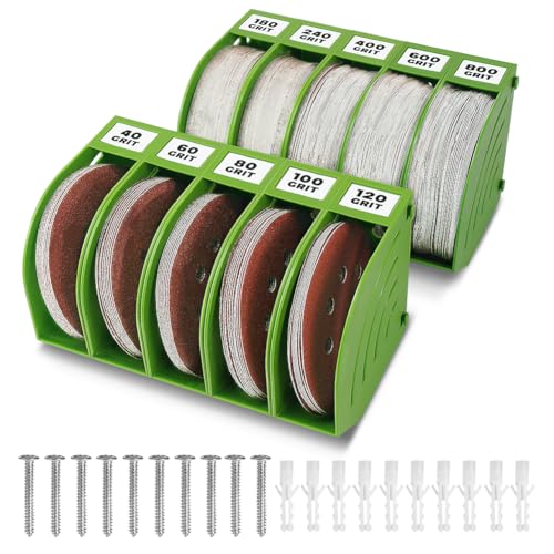5 Inch Professional Sanding Discs Storage Bins