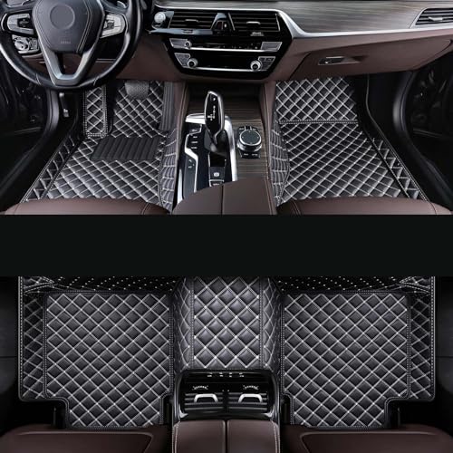 Car Floor Mat Fit 99% Sedans Sports Cars Luxury Custom Car Mats for SUV Women Leather Automotive Floor Mats All Weather Car Mats Diamond Floor Mats for Trucks