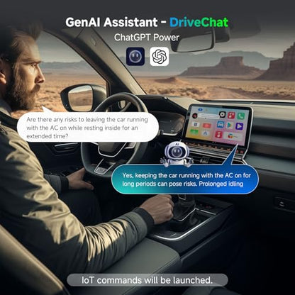Wireless CarPlay AI Box with OBD2 Scanner