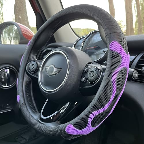 Large Size Comfy Grip Steering Wheel Cover 15.75 Inch