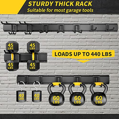 48" Garage Tool Organizer Wall Mount