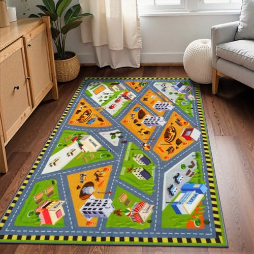 Kids Carpet Playmat Rug (14.87 Sq Ft)