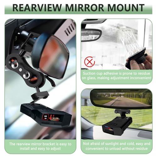 Radar Mount Mirror Mount Bracket