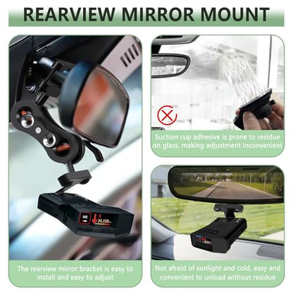 Radar Mount Mirror Mount Bracket