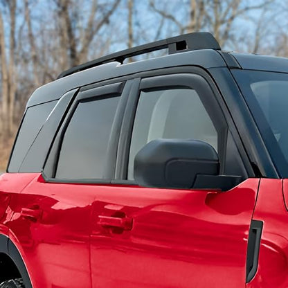 in Channel Rain Guards for Ford Bronco Sport 2021