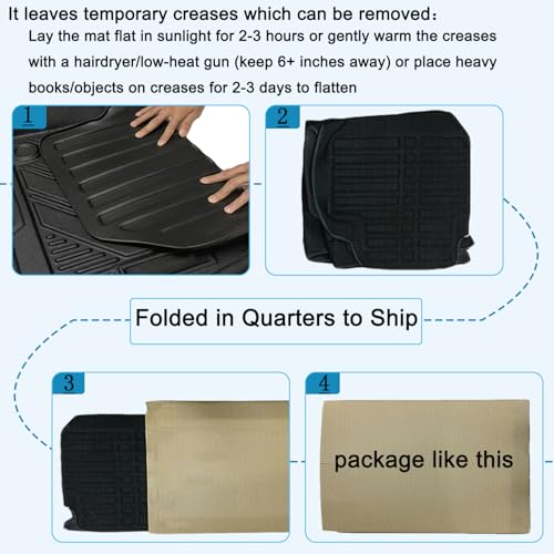 All Weather TPO Cargo Liner Trunk Mat Custom
