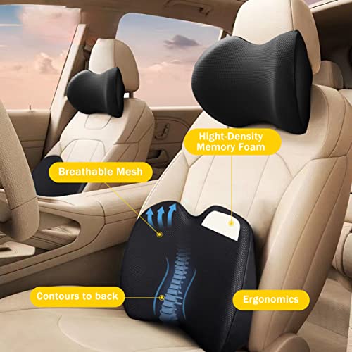 Super Soft Lumbar Support Pillow for Car