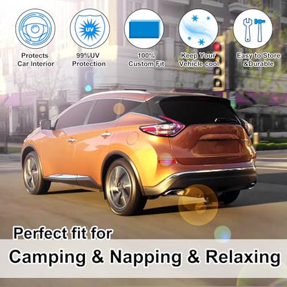 Window Shades for Nissan Murano 2015 (8 Count)