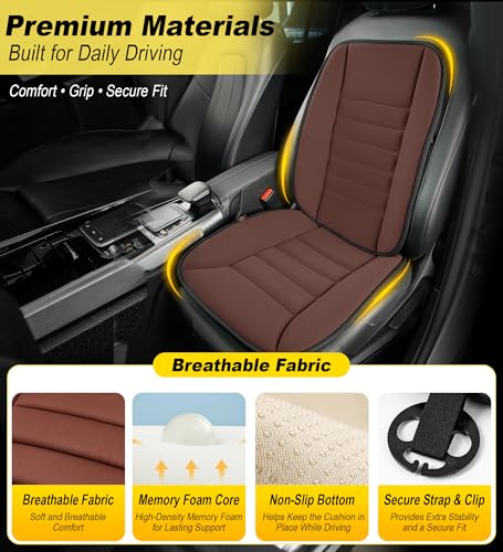 5 Piece Car Seat Cushion Set with Back Support (5 Count)