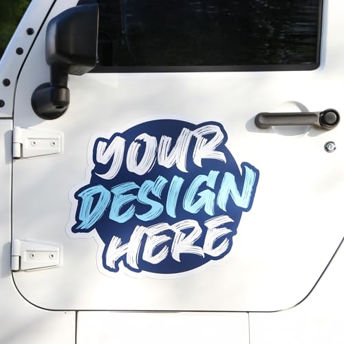 Custom Car Magnetic Signs for Business Advertising and Vehicle Promotion