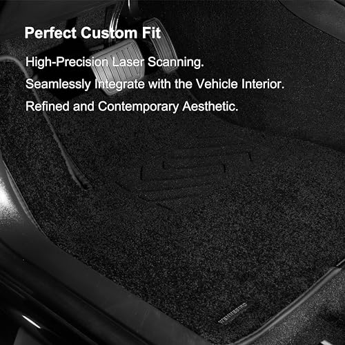Front Carpet Floor Mats for Tesla Model 3 Highland 2024
