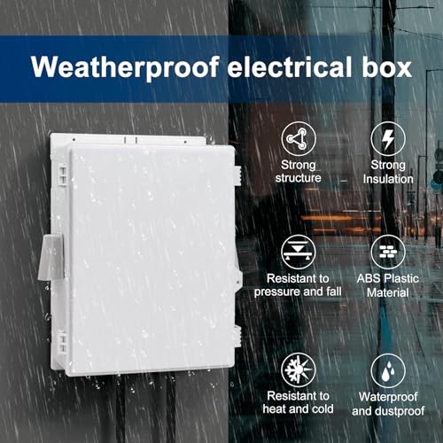 Outdoor Electrical Box with Thermostat and Fan