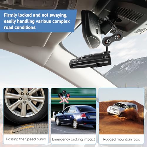 Radar Detector Mount Rearview Mirror Bracket
