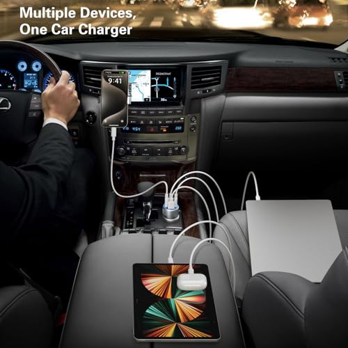 USB C Car Charger (3 Count)