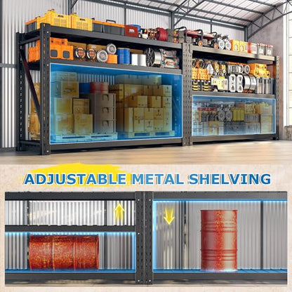 8250LBS Industrial Storage Shelves 2 (2 Count)