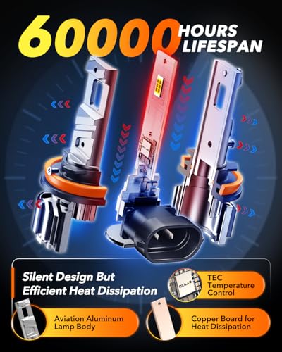 H11 LED Bulbs (2 Count)