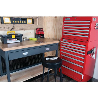 W85010 Swivel Seat Bar Stool for Mechanic Garages and Workshops