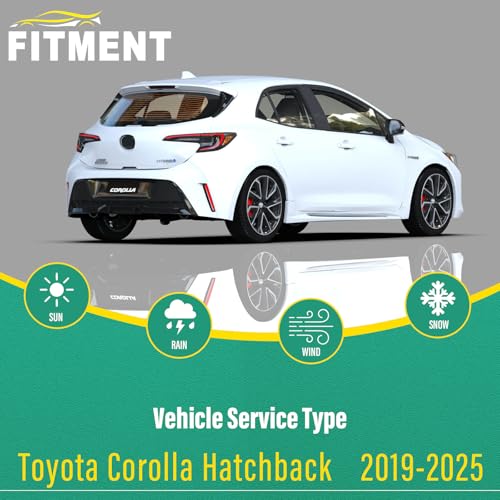 Windshield Wiper Blades Replacement for Toyota Corolla Hatchback 2019