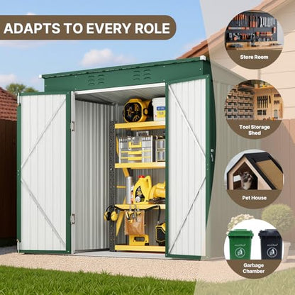 6' x 4' Outdoor Storage Shed