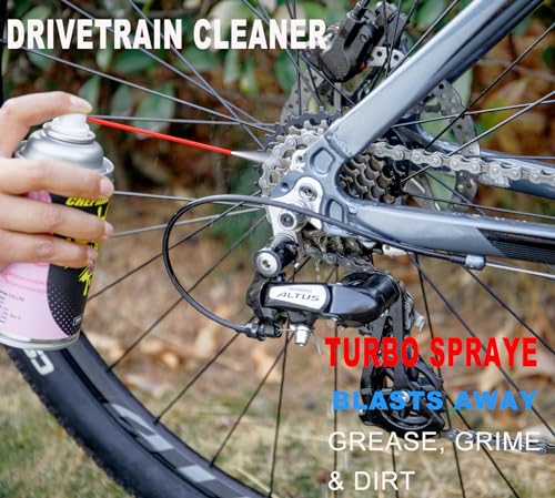Cleaning Kit Bike Wash & Drivetrain Essentials Kit with bike clean