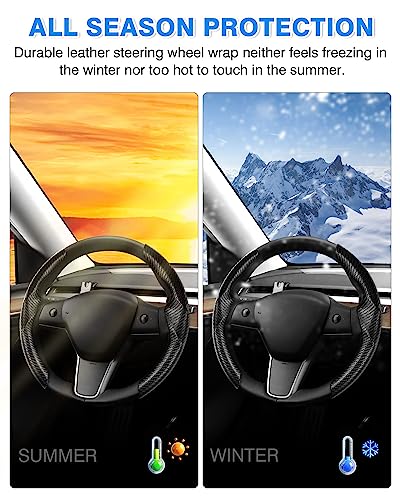 for Tesla Steering Wheel Cover Tesla Model Y