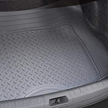 FlexTough™ Deep Dish Plus Rubber Car Floor Mats with Trunk Mat Cargo Liner