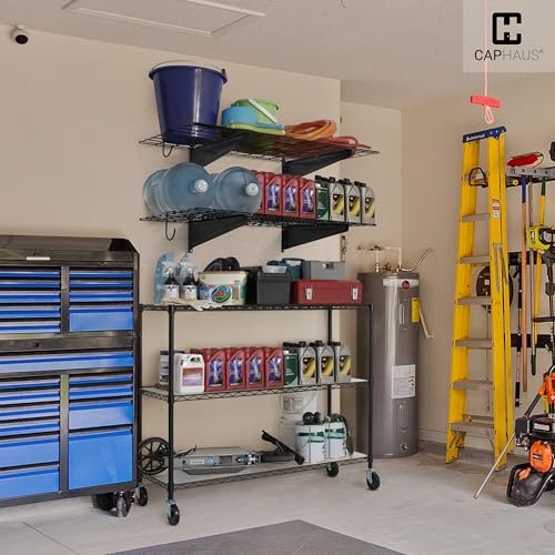 Garage Shelving Wall Mounted 72x18 Inch