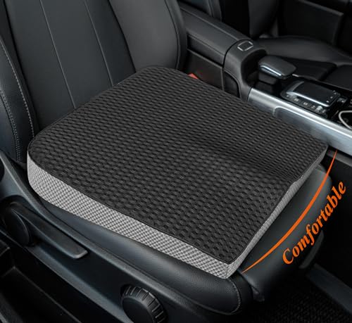 Memory Foam Car Seat Cushion for Driving Comfort and Office Use