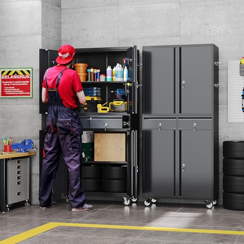 Garage Storage Cabinet with 2 Drawers