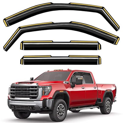 Rain Guards for Chevy Silverado (4 Count)