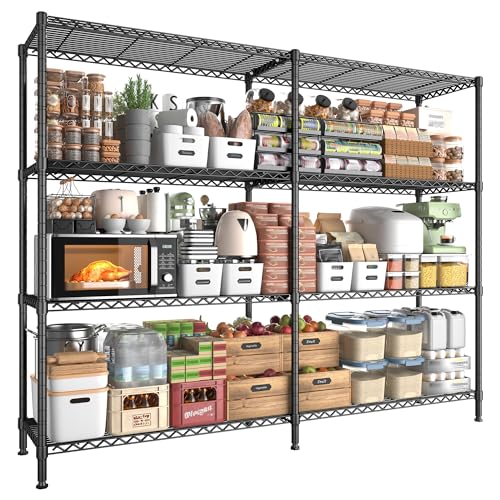 5 Tier Heavy Duty Metal Shelving