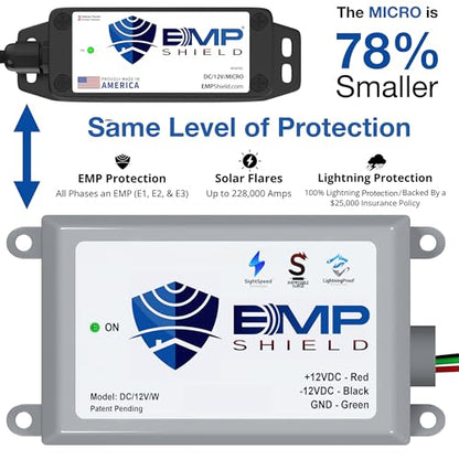 Micro Vehicle EMP Protection 12 Volt DC for Car