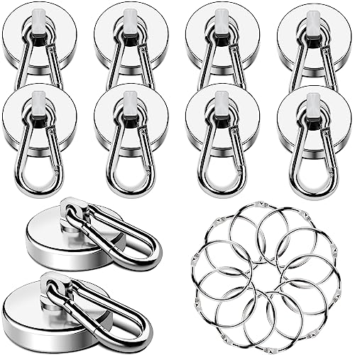 Magnetic Hooks Heavy Duty 110LBS+ Strong Neodymium Magnets