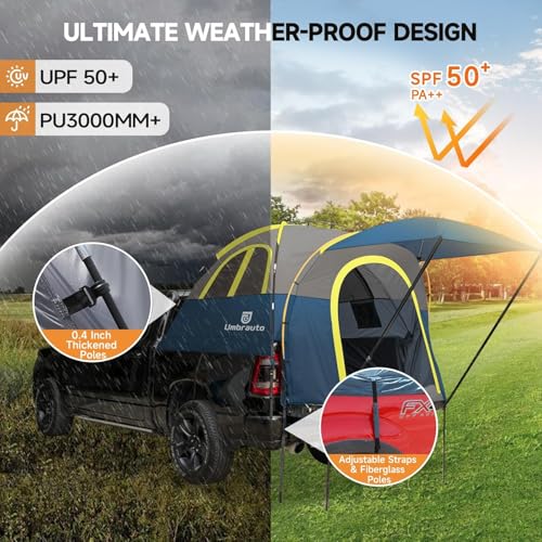 Truck Bed Tent with Awning
