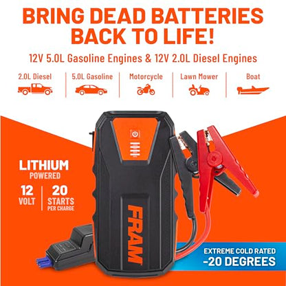 FEK40008 Car Battery Jump Starter 12000mAh