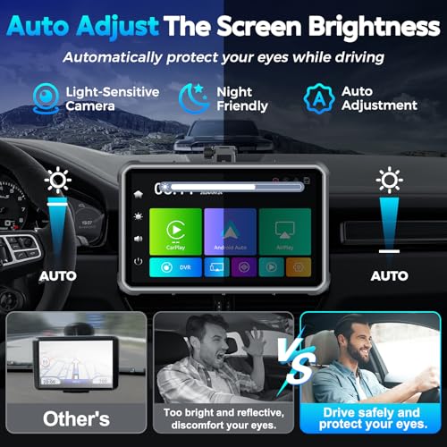 Portable Apple Carplay Screen for Car