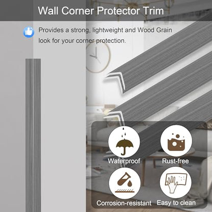 6 Pcs 49" Wall Corner Protector Trim