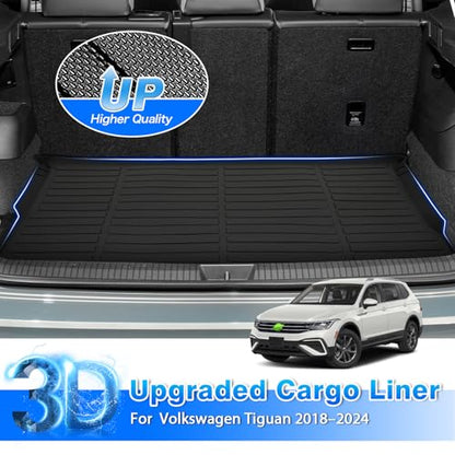 Floor Mats for Volkswagen Tiguan 2018 (2 Count)