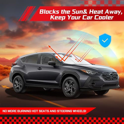 Windshield Sun Shade for Subaru Crosstrek 2024