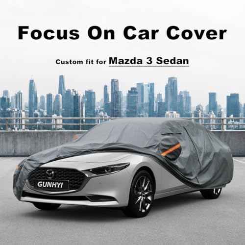 Premium Car Cover Custom Fit Mazda 3 Sedan