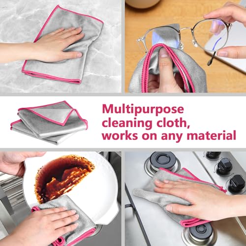 Glass Polishing Streak Free Miracle Cleaning Cloth (6 Count)