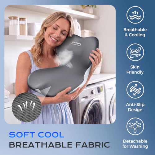 Car Seat Cushion and Lumbar Support Pillow One Piece