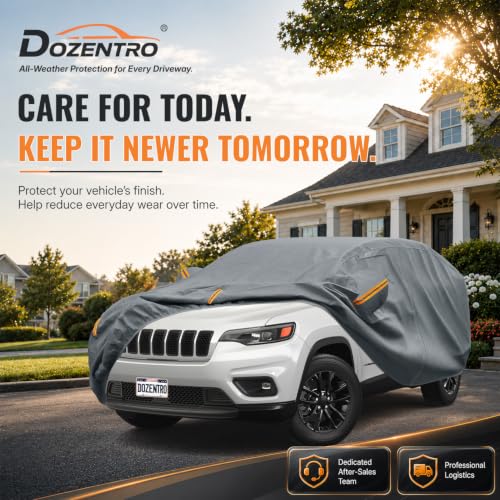 Waterproof Heavy Duty Car Cover Custom Fit Cherokee