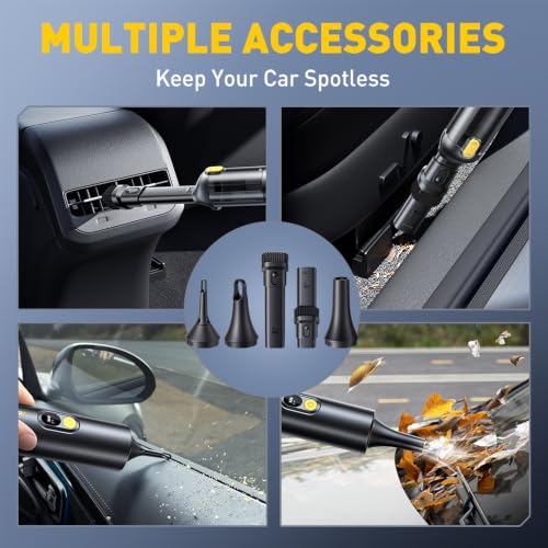 Car Vacuum Portable Cordless 14000Pa Suction