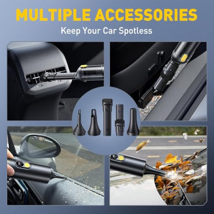 Car Vacuum Portable Cordless 14000Pa Suction