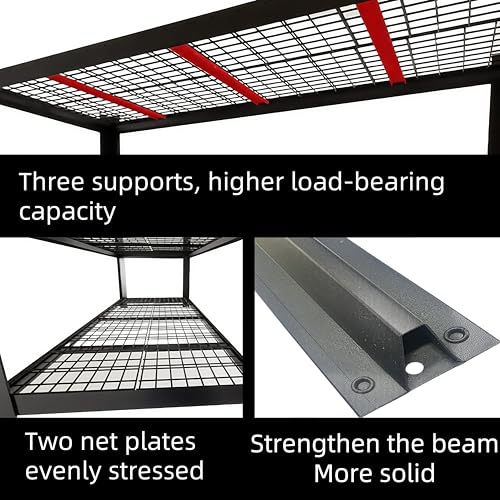 4 Tier Heavy Duty Garage Shelving