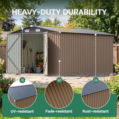 10x12 FT Outdoor Storage Shed